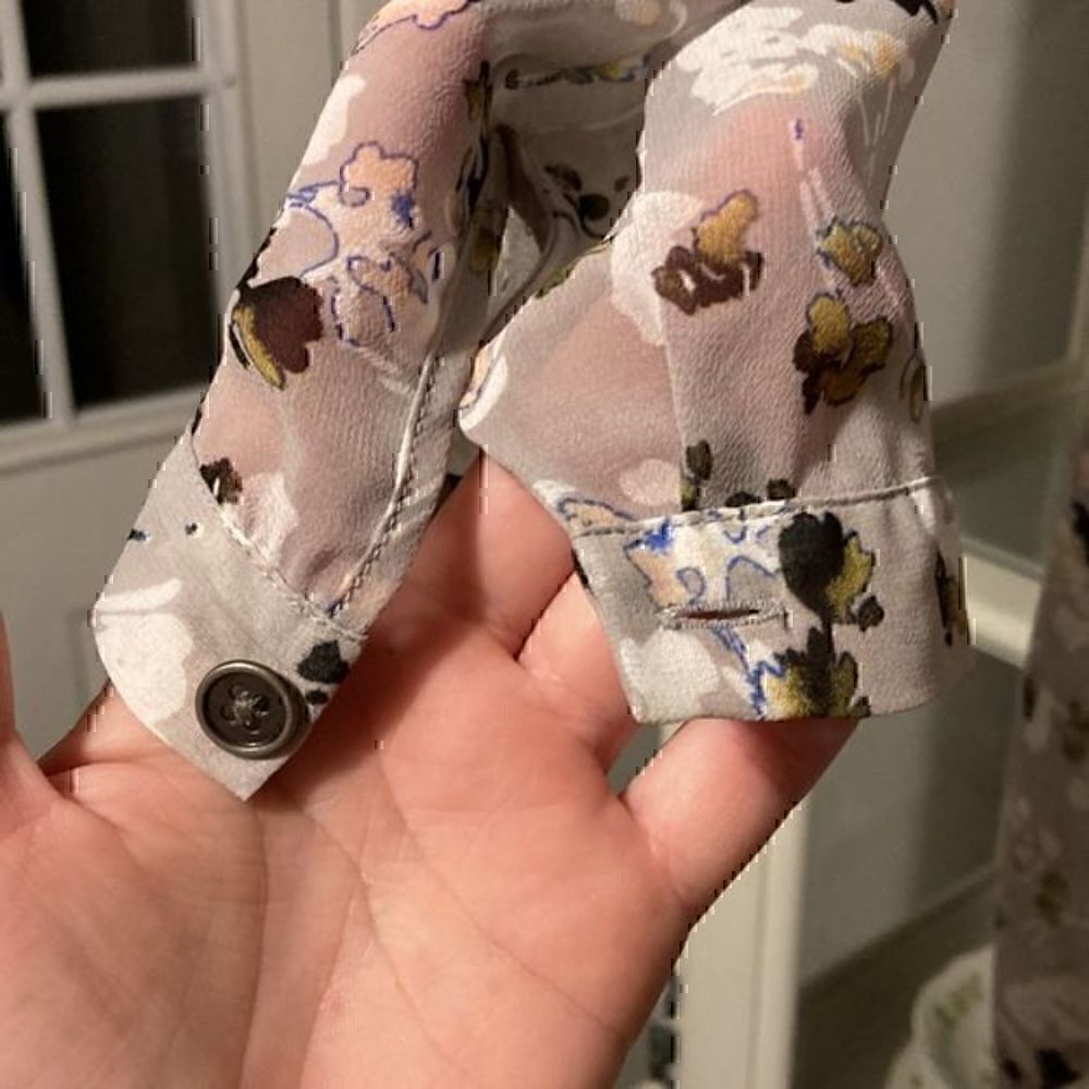 Cabi Xs Polyester Button Down Blouse C - image 3